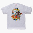 Bape X Marvel Camo Mighty Thor Tea White