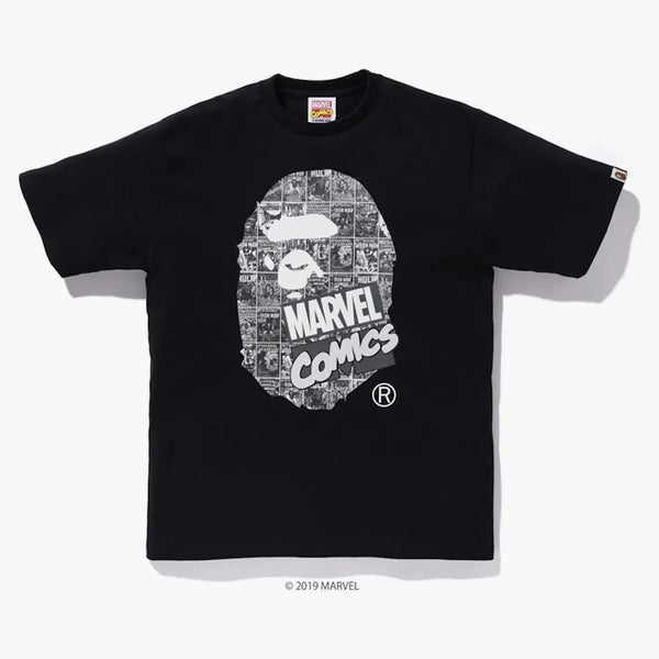 Bape X Marvel Comics Ape Head Ex Tea Black