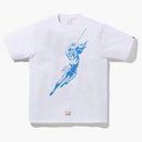 Bape X Marvel Comics Black Widow T-Shirt White