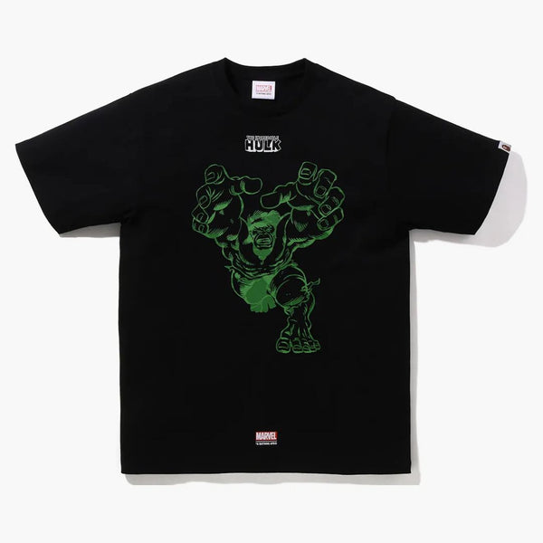 Bape X Marvel Comics Hulk T-Shirt Black