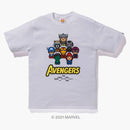 BAPE X Marvel Comics Milo Avengers Tea White