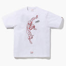 Bape x Marvel Comics Spider-Man Tea White