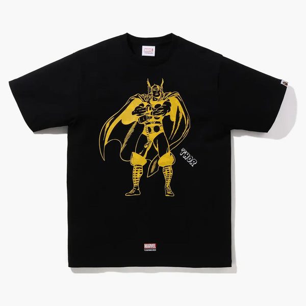 Bape X Marvel Comics Thor T-Shirt Black