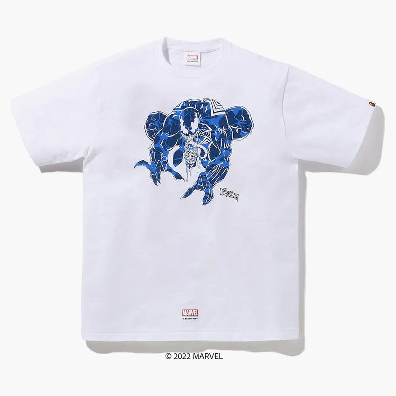 Bape X Marvel Comics Venom Tee White
