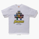 BAPE X Marvel Milo Avengers Tee White