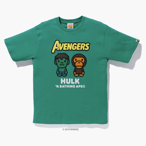 Bape X Marvel Milo the Hulk Tea Green