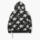 Bape X Mastermind 11th Anniversary Sta Pattern Relaxed Full Zip Hoodie Black