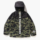 Bape X Mastermind 1st Camo Snowboard Jacket Green
