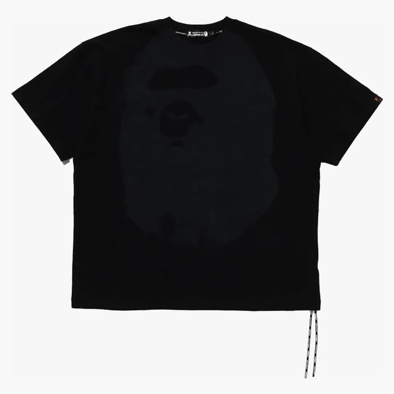 Bape X Mastermind Ape Head Over Print Relaxed Fit Tee Black/black