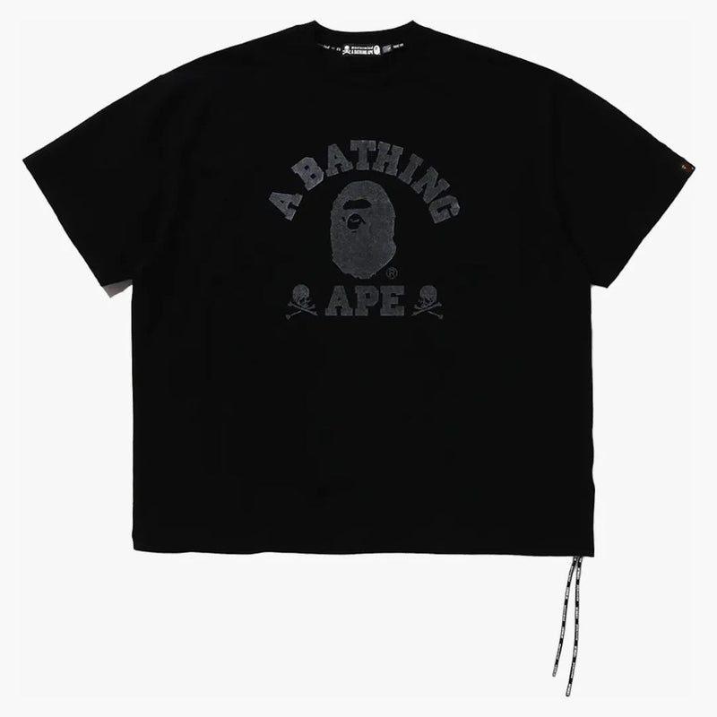 Bape X Mastermind College Relaxed Fit Tee Black