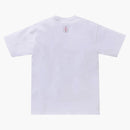 Bape X Medicom Toy Abc Camo Bear Milo Tee White