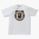 Bape X Medicom Toy Bearbrick Camo Bear Busy Works Tea White/Black