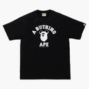 Bape X Medicom Toy College Bear Tee (fw20) Black
