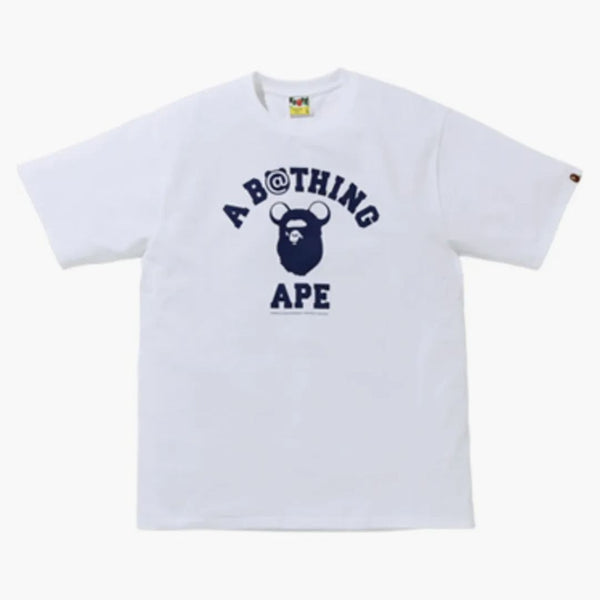 Bape X Medicom Toy College Bear Tea (FW20) White