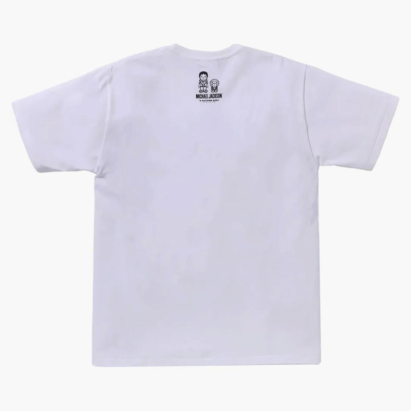 Bape X Michael Jackson Baby Milo Tee White