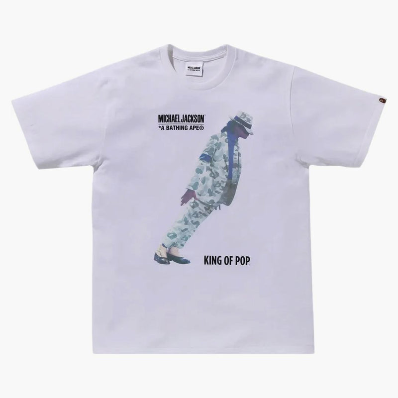 Bape X Michael Jackson Tea White