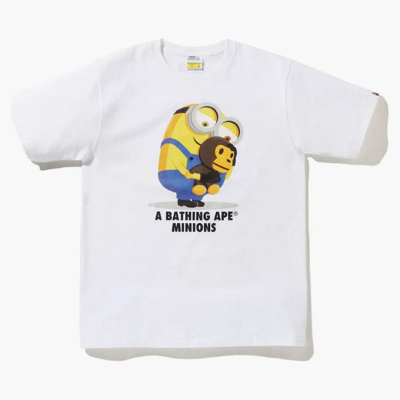 Bape X Minions 08 Tea White