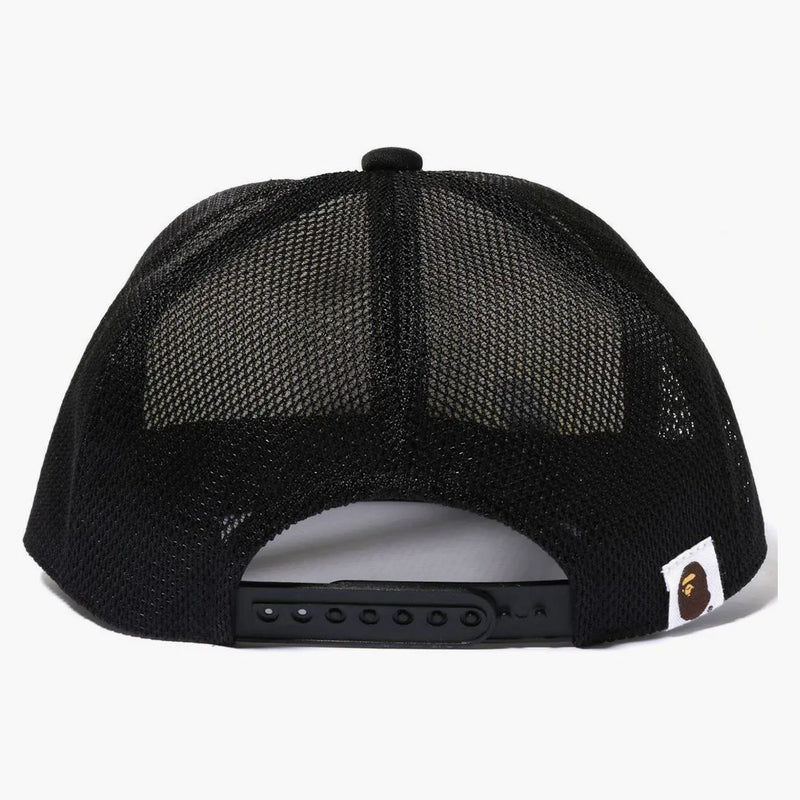 Bape X Minions Mesh Cap Black