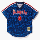 Bape X Mitchell & Ness Angels Jersey Navy