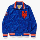 Bape X Mitchell & Ness Mets Jacket Blue