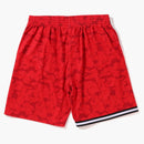 Bape X Mitchell & Ness Miami Heat Shorts Red