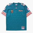 Bape X Mitchell & Ness NFL Miami Dolphins Legacy Jersey Green