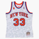Bape X Mitchell & Ness New York Knicks Ewing Jersey White