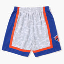 Bape X Mitchell & Ness New York Knicks Shorts White