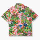 Bape X Monkey 47 Open Collar S/S Shirt Pink