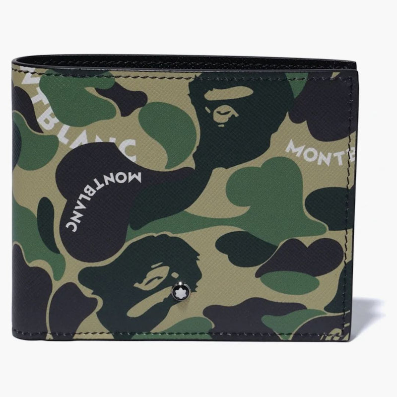 Bape X Montblanc Wallet Green