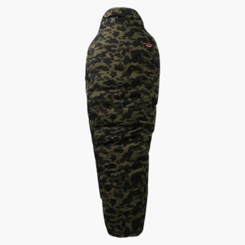 Bape X Nanga 1st Camo Aurora Tex 600 DX Camping Bag Green