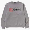 Bape X Neighborhood Gigape Crewneck Gray