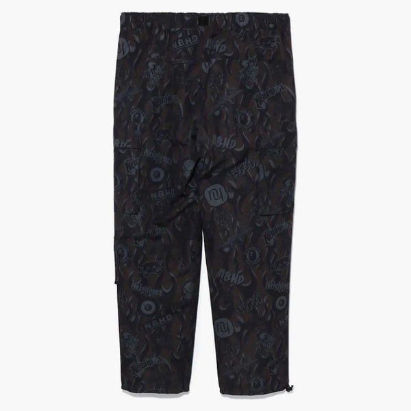 Bape X Neighborhood Multi Pocket Track Pants Black