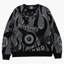 Bape X Neighborhood Relaxed Fit Knit Black