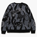 Bape X Neighborhood Relaxed Fit Knit Sweater Black