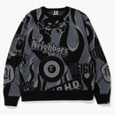 Bape X Neighborhood Relaxed Fit Knit Sweater Black