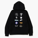 Bape X Neighborhood Relaxed Fit Pullover Hoodie Black