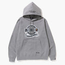 Bape X Neighborhood Relaxed Fit Pullover Hoodie Gray