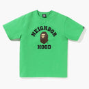 Bape X Neighborhood Tee Green