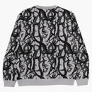 Bape X Neighborhood Trial Camo Gigape Crewneck Gray