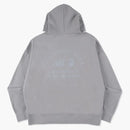 Bape X New Balance Ape Head Reflective Hoodie Gray