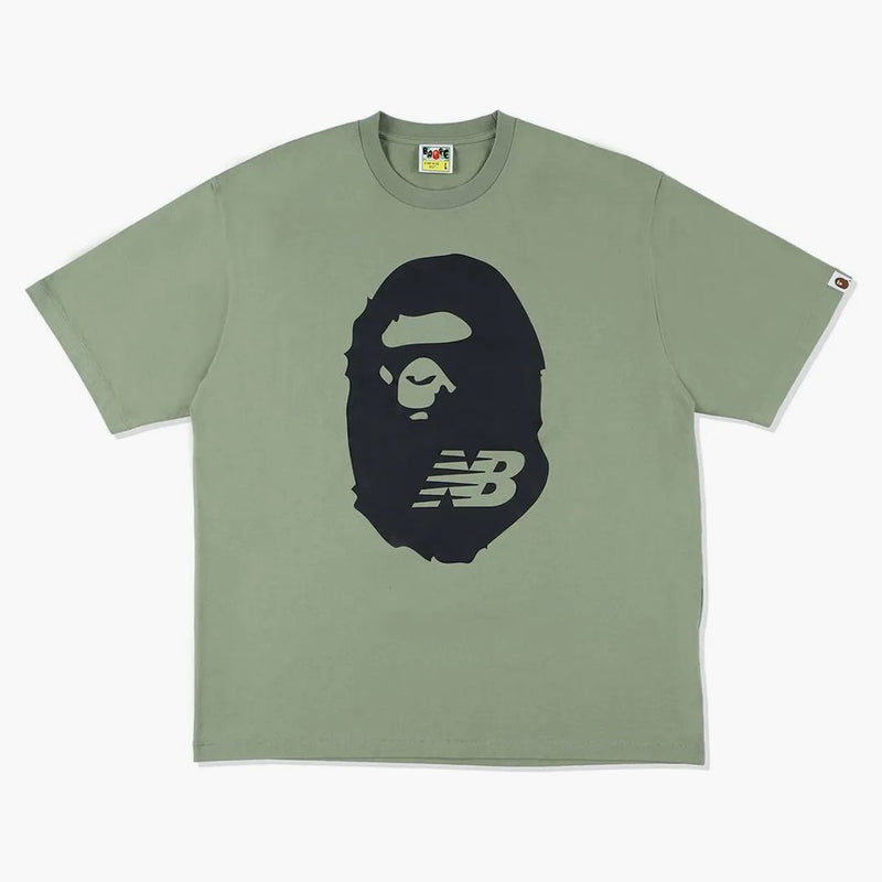 BAPE X. New Balance Oliva da tè alla testa scimmia