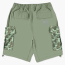 Bape X New Balance Shorts Olive