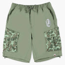 Bape X New Balance Shorts Olive