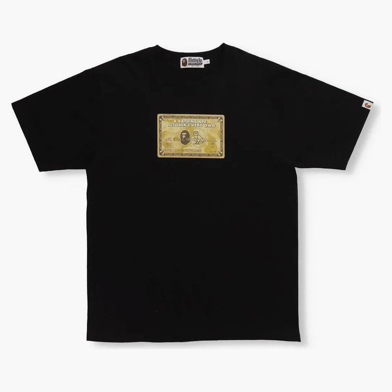 Bape X Ovo Card T-shirt Black