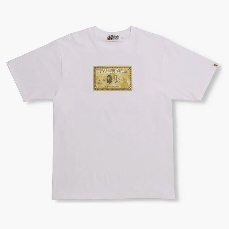Bape X Ovo Card T-Shirt White