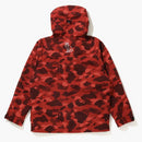 Bape X Ovo Color Camo Jacket Red