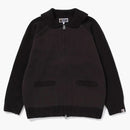 Bape X Ovo Cowichan Sweater Gray