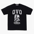 Bape X Ovo General Tee Black
