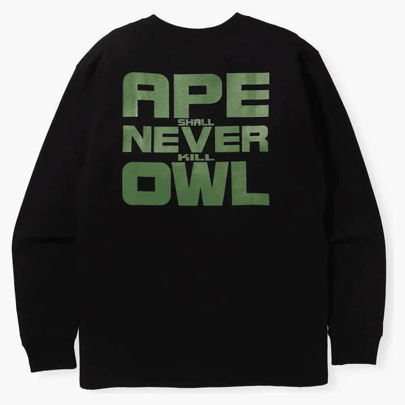 Bape X Ovo L/S T-shirt Black